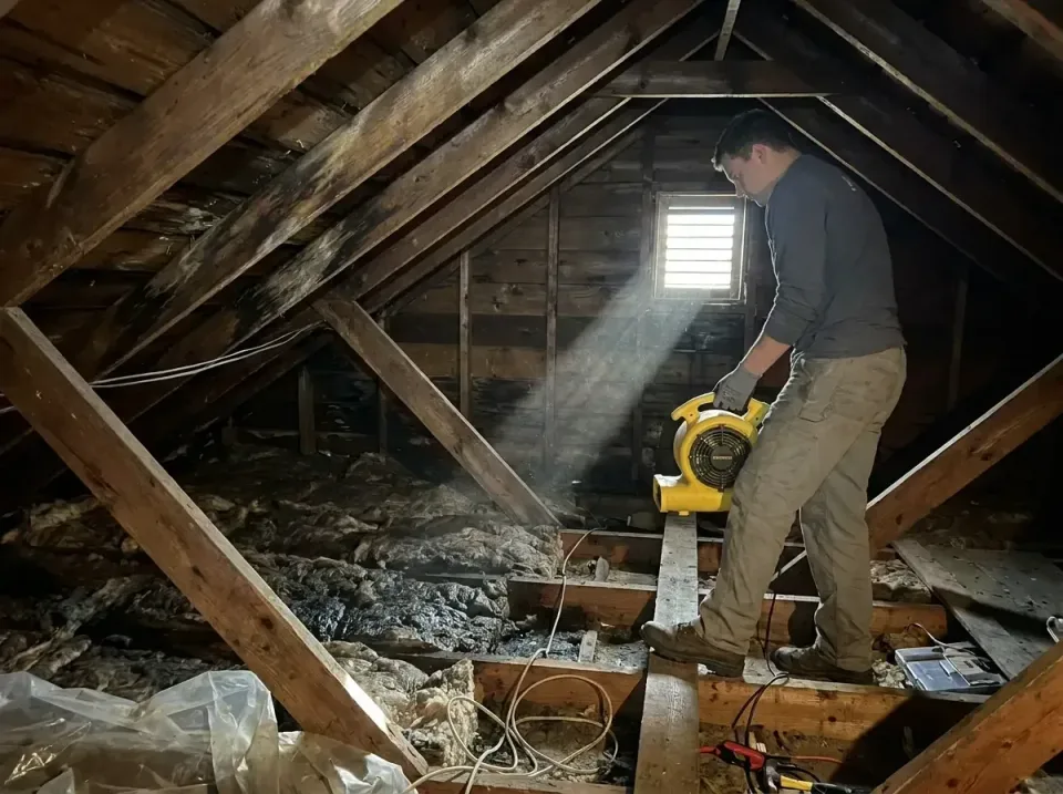 attic-water-damage-drying-proc-007 — frequently asked questions, Emergency Water Extraction & 24/7 Flood Response in Sharpsv…